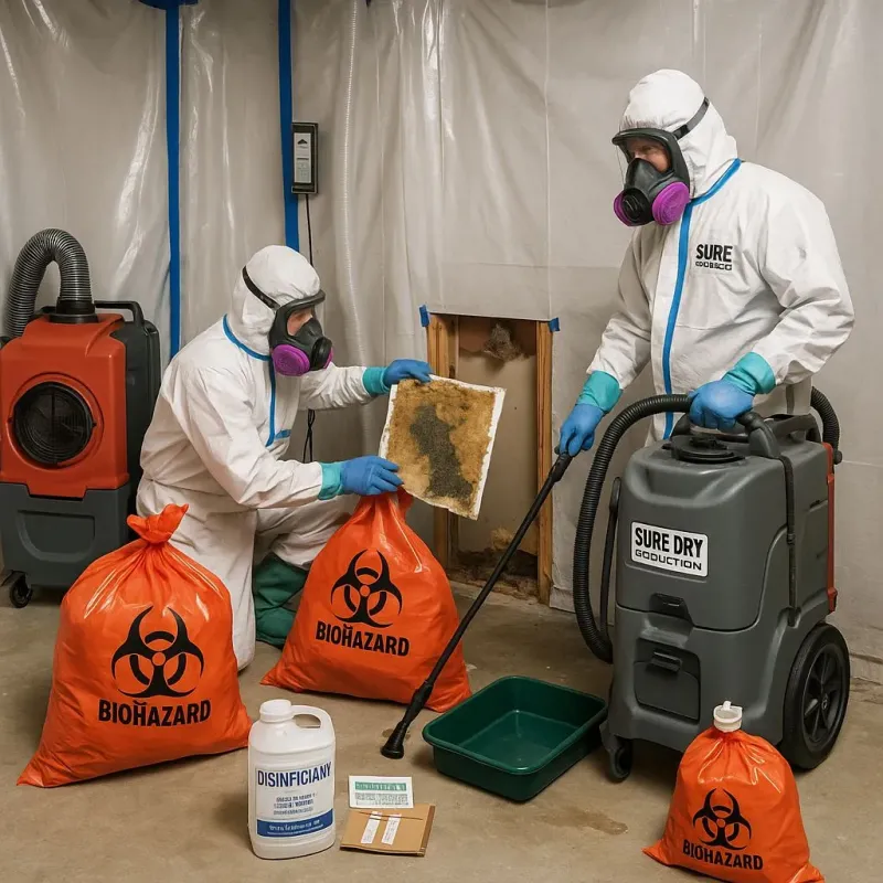 Contaminated Water Handling Protocols process in Satanta, KS